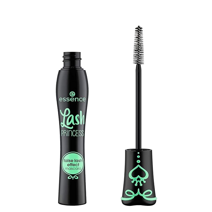 Essence Lash Princess False Lash Effect Mascara - Close-up of conic-shaped brush and rich black formula